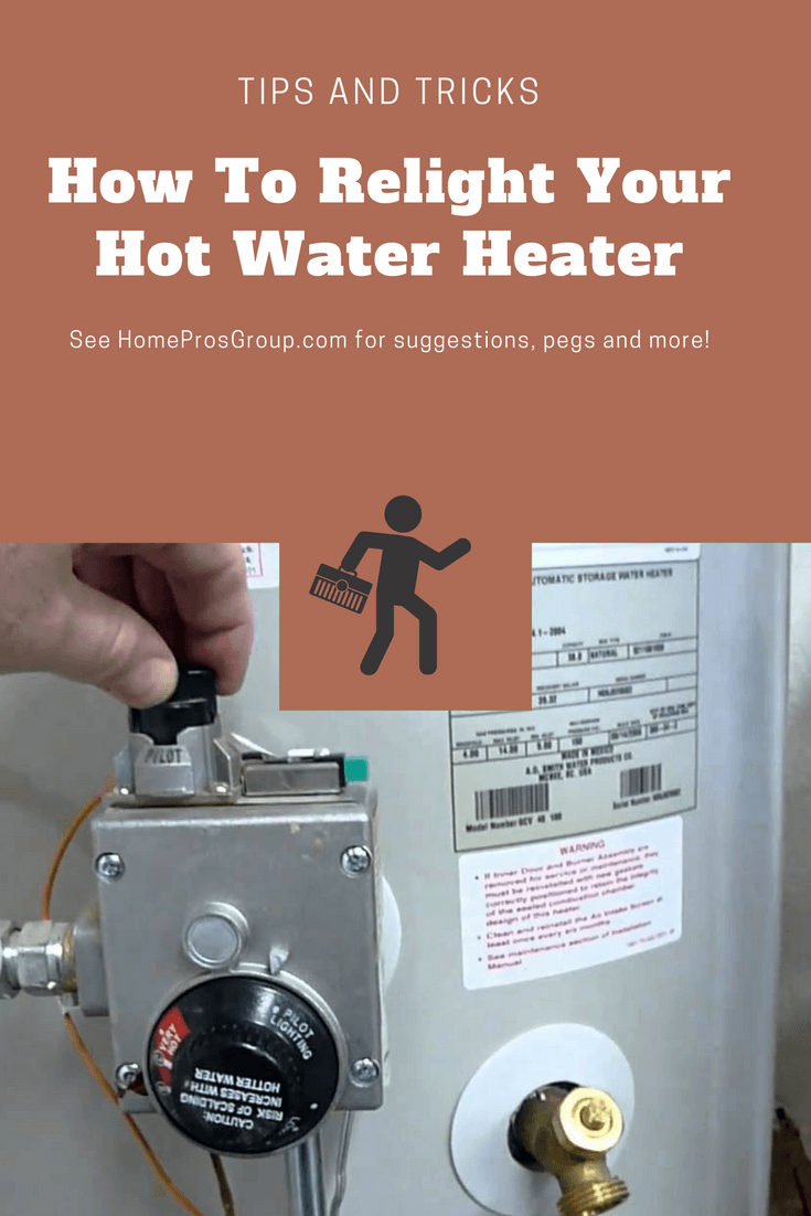 How To Relight Your Hot Water Heater A Skill For Every