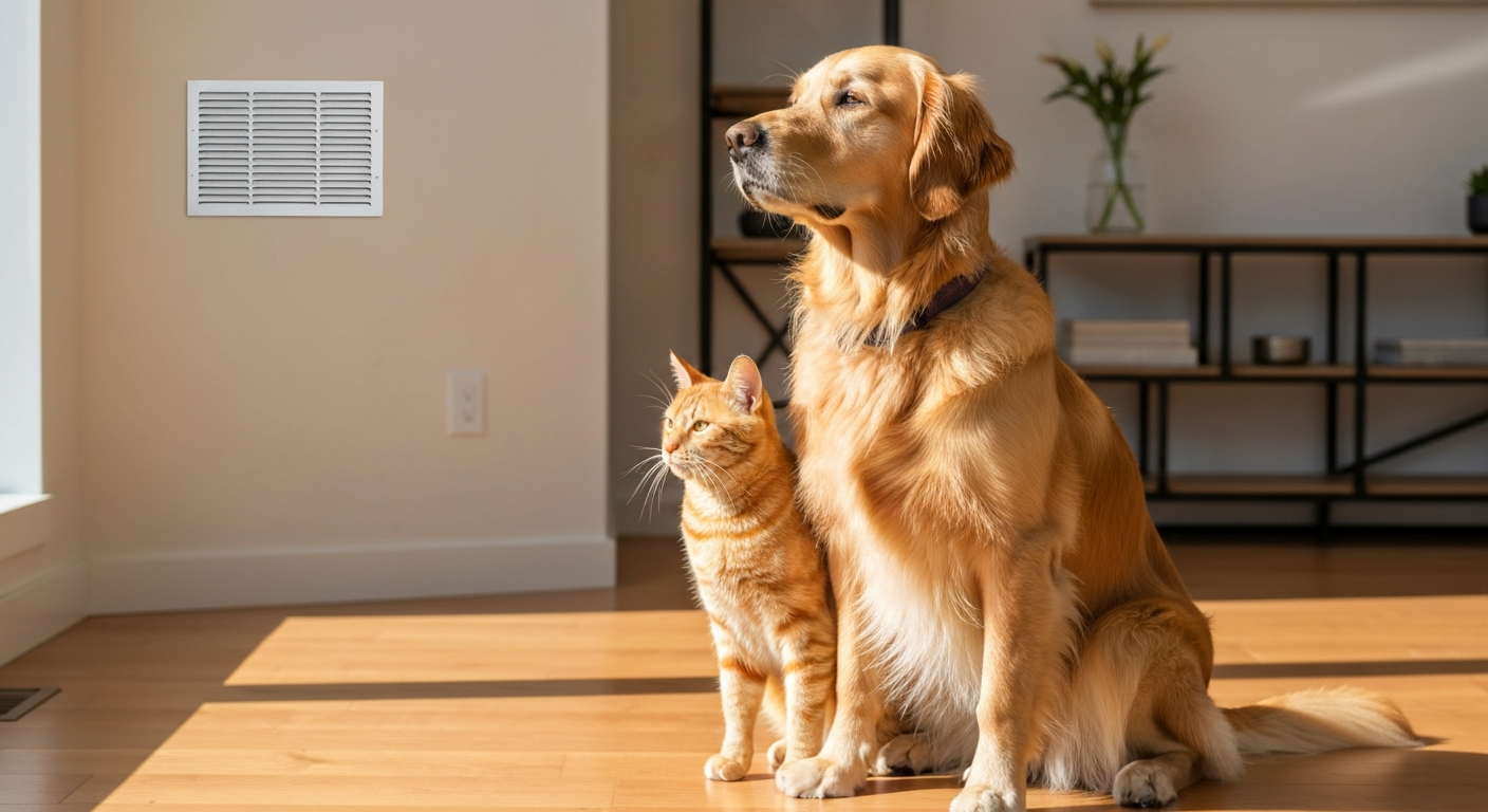 Pet Owners: How Dogs and Cats Affect Your Duct System (And What to Do About It)