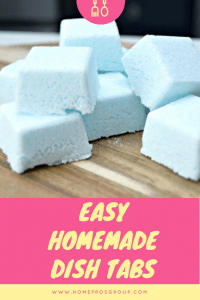 Easy Homemade Dish Tabs