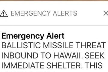False Alert In Hawaii Ballistic Missle Scare