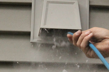 Water in your dryer vent