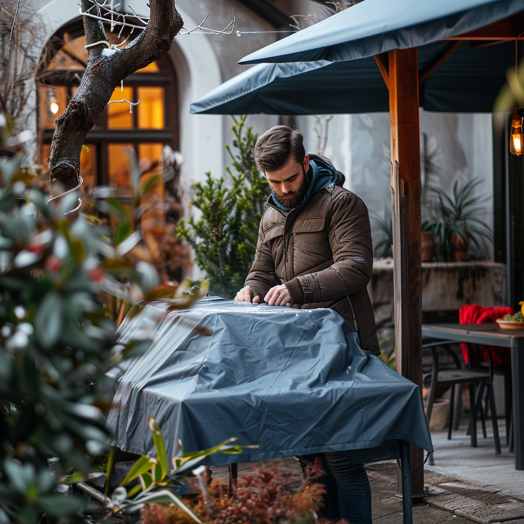 As the cold weather approaches its time to pack up the outdoor furniture until next year