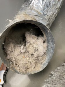 Clogged Dryer Vent