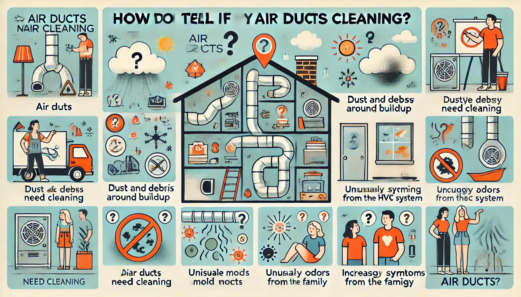 How can I tell if my air ducts need cleaning