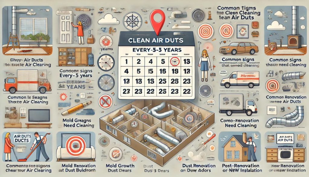 When and Why to Clean Air Ducts